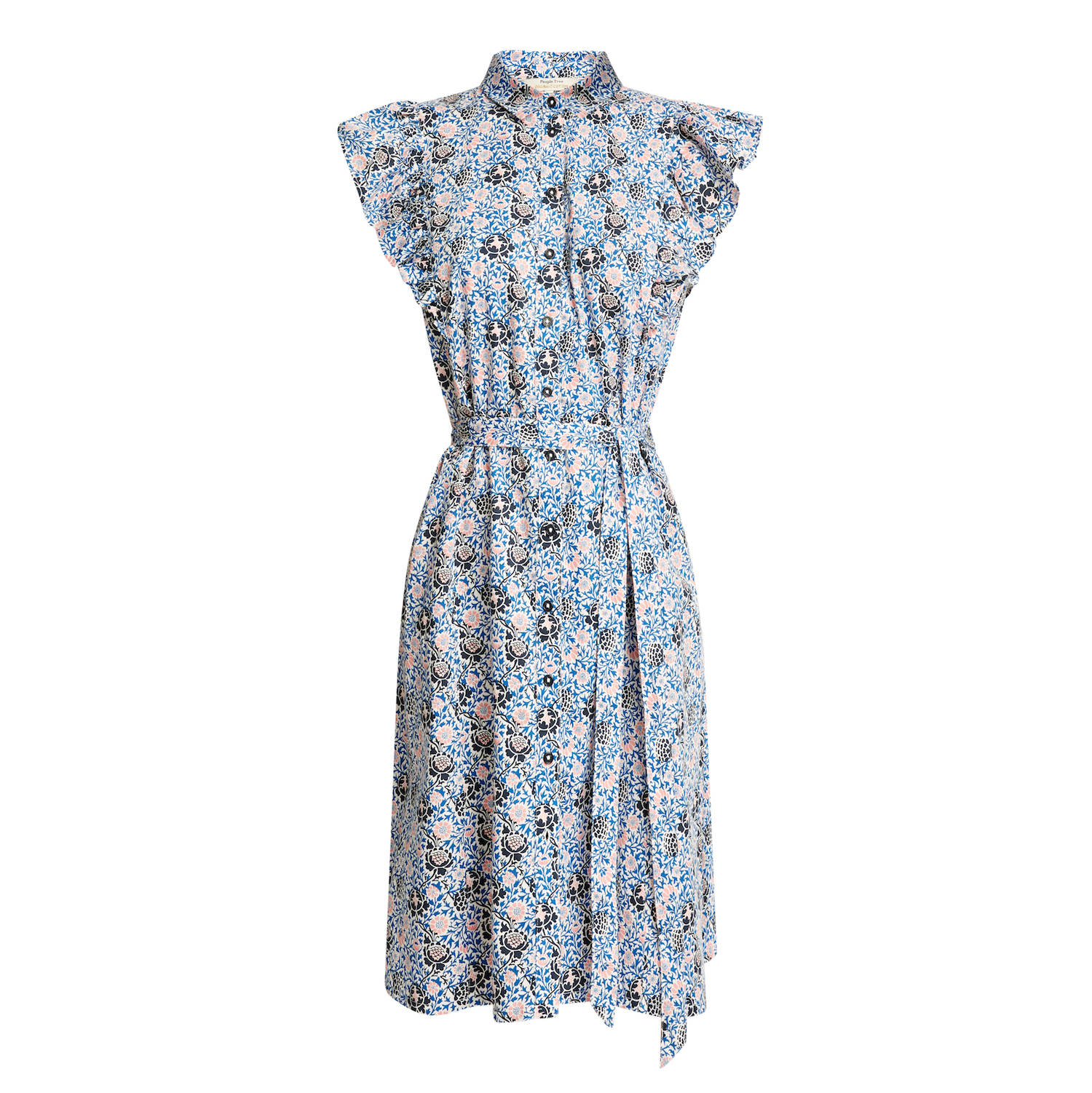 V&A Grafton Frill Dress | People Tree
