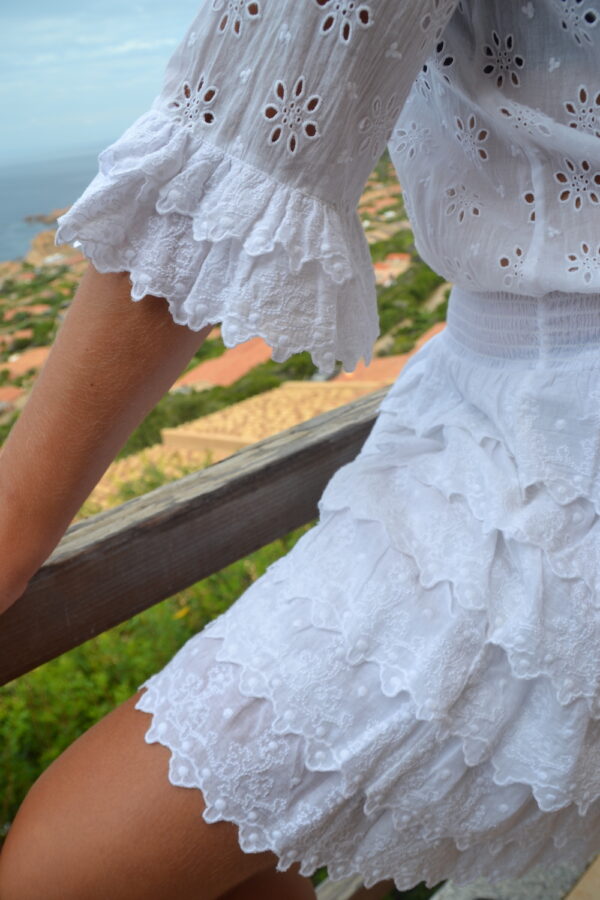 byTiMo Broderie Anglaise Layers Dress
