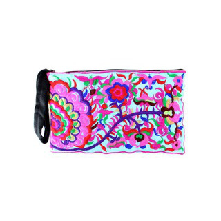 Ethnic Lanna | HMONG flowers cosmetic clutch