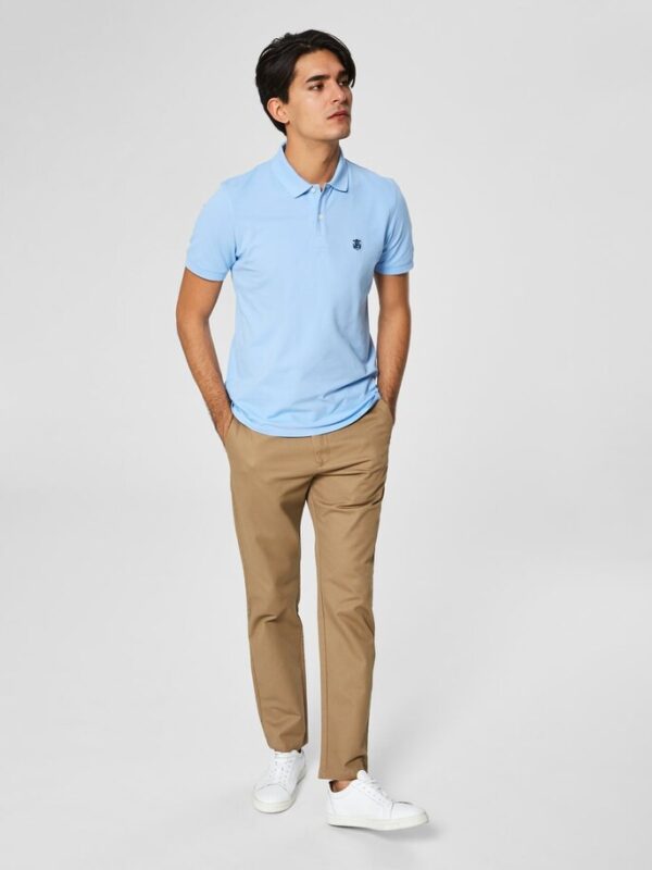 Selected Homme Embroidery Polo