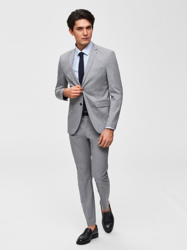 Selected Homme | Slim Logan trousers grey