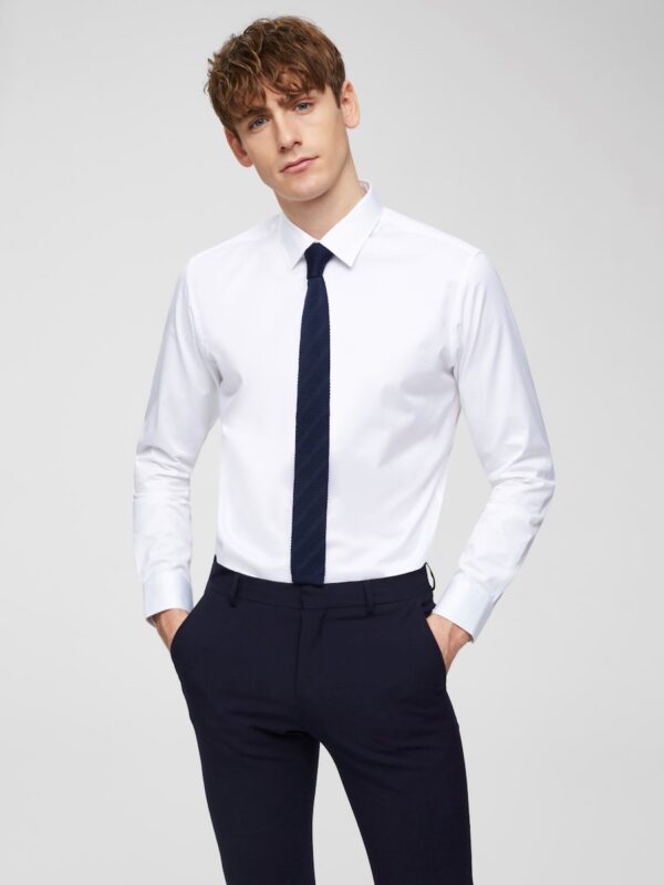 Selected Homme | Slim Pelle Shirt light white