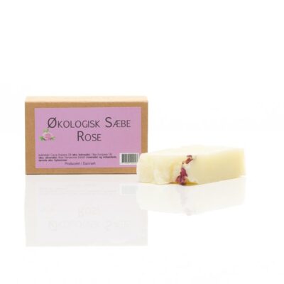 Sæbreriget | Økologisk Sæbe Rose - 50 gram