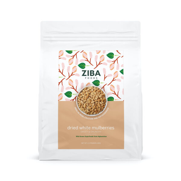 Ziba Foods | Dried White Mulberries 1kg