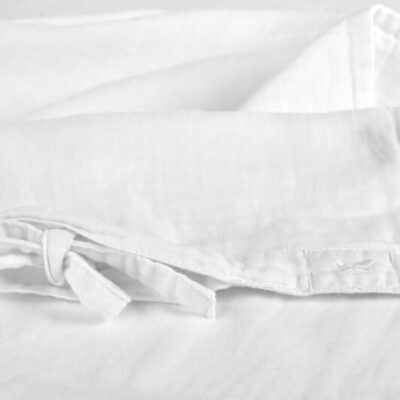 Organic Polar Bear White adult bedding