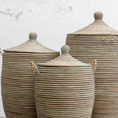 Senegal kurve m. højt låg oliven