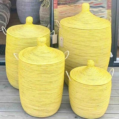 Senegal kurve m. højt låg gul